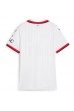 Fotbalové Dres AC Milan Dámské Venkovní Oblečení 2024-25 Krátký Rukáv
